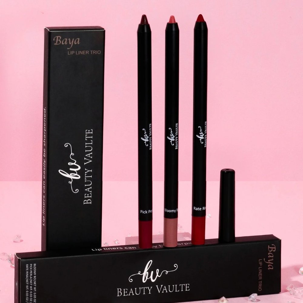 New - In Box - Beauty Vaulte Baya | Lip Liner Trio